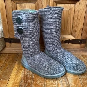 Sweater Knitt Classic Cardy Ugg S/N 5649 Grey